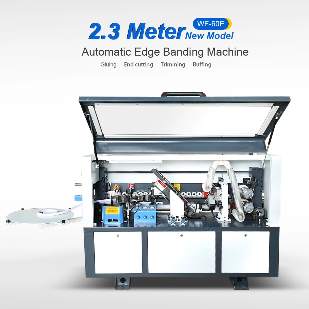 Woodworking Automatic Machinery Steel Worktable Manual PVC Edgebander Edge Banding Machine